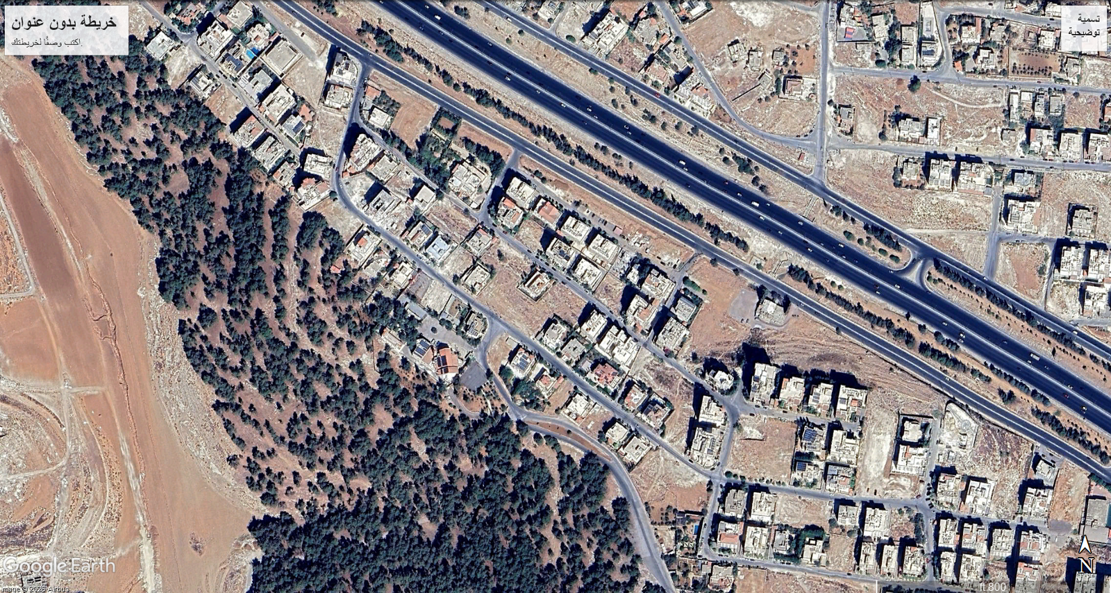 أرض استثمارية مميزة 750 متر مربع على طريق المطار - عمّان