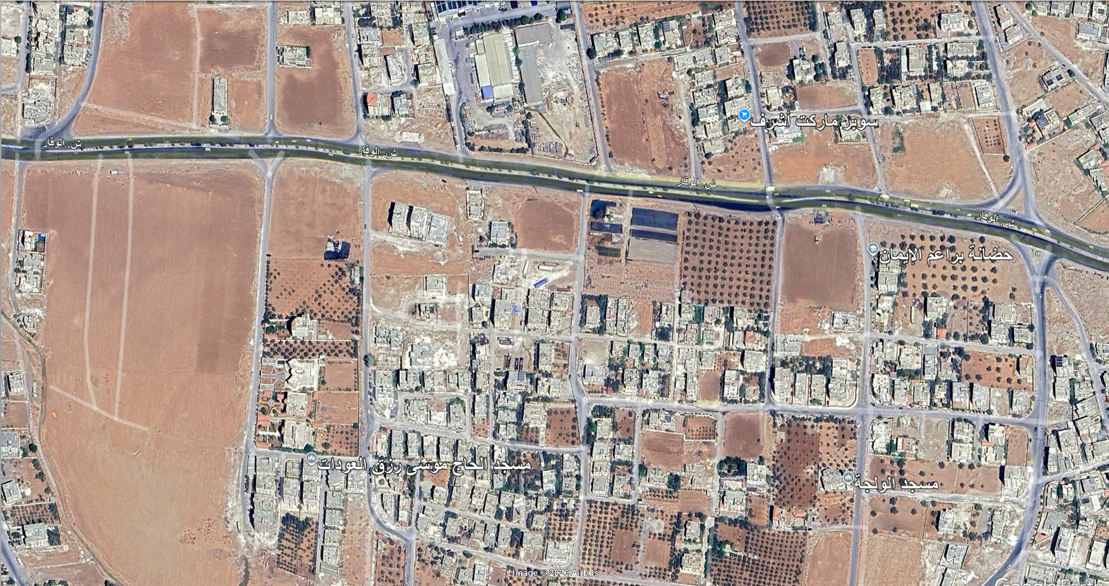 أرض استثمارية 10000 متر في نافع عمّان قرب جاوا الحنو الغربي