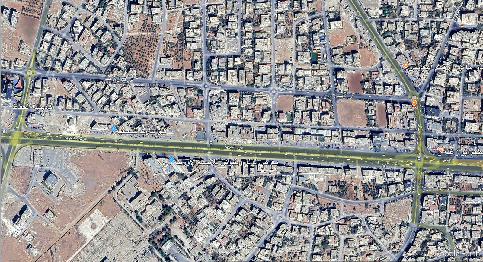 أرض استثمارية فاخرة 2750 متر مربع بموقع متميز في شارع الحرية - المقابلين