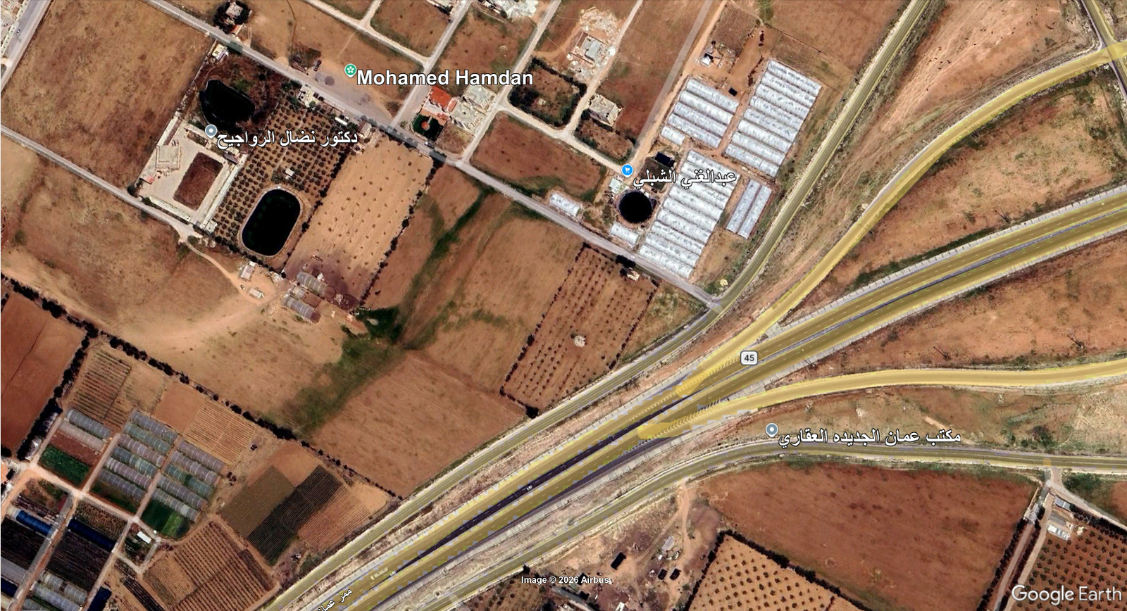 أرض استثمارية فسيحة 10069 متر مربع بموقع متميز في الطنيب - عمّان