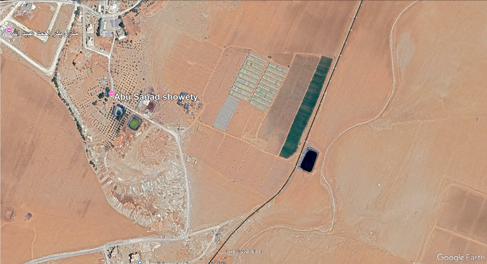 أرض استثمارية 100 دونم حنو السكة بموقع متميز في اللبن - عمّان