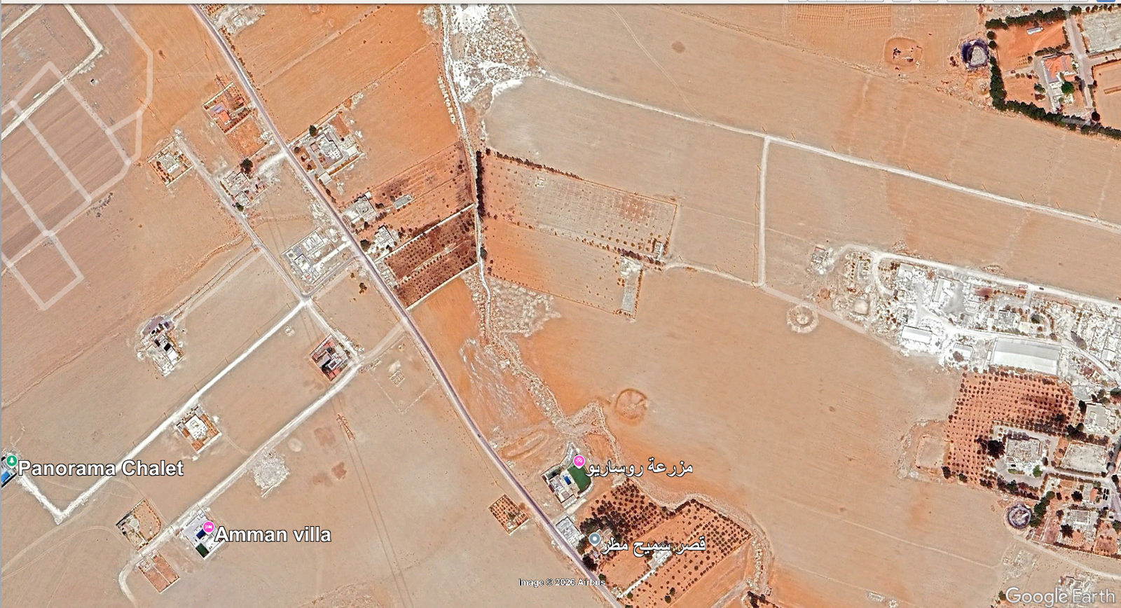 أرض استثمارية كبيرة 10 دونم في القسطل / ام العظام - عمّان