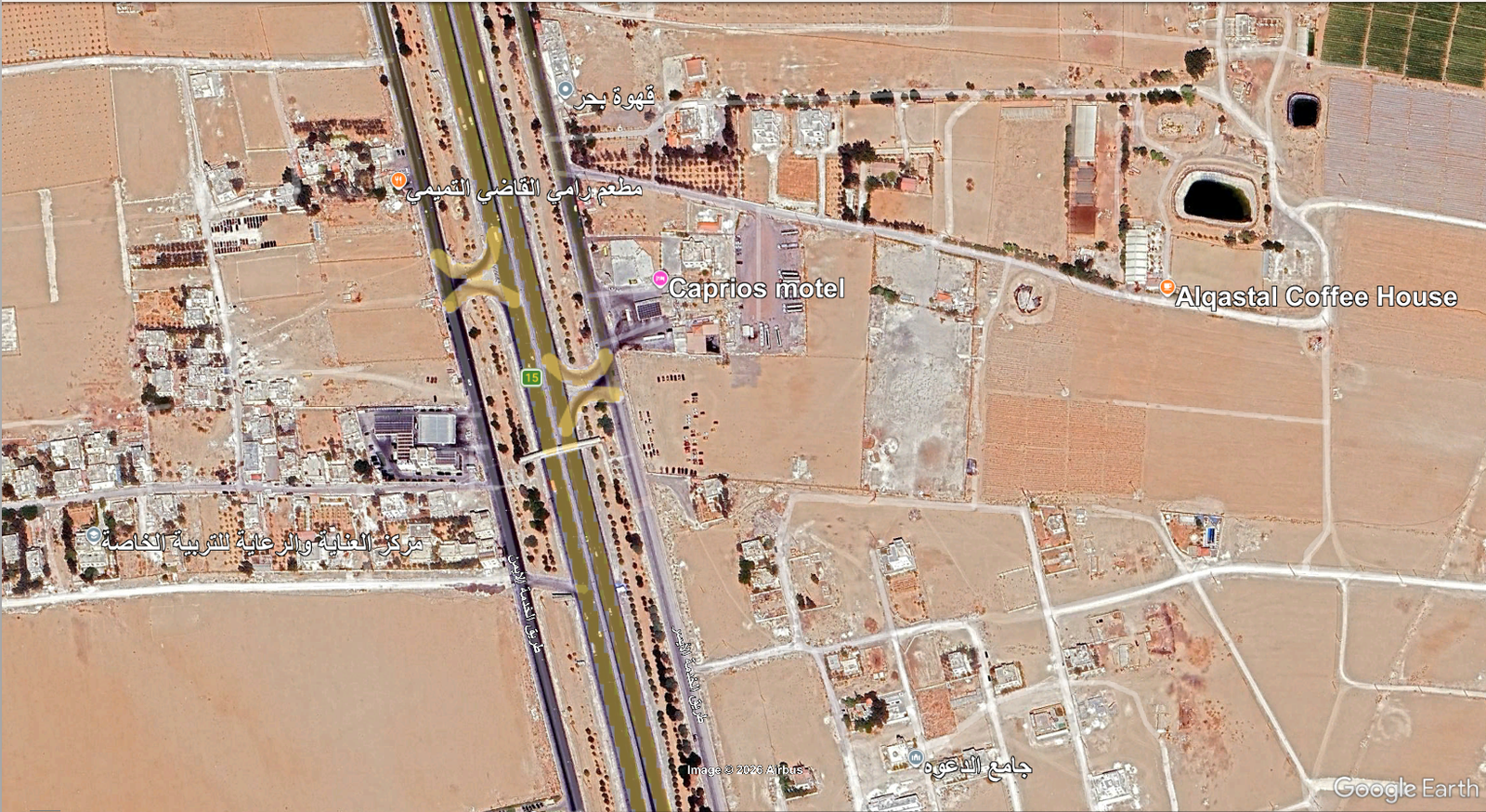 أرض استثمارية بمساحة 17 دونم و 790 متر مربع قرب طريق المطار في ظهر حجرة الفرس عمّان