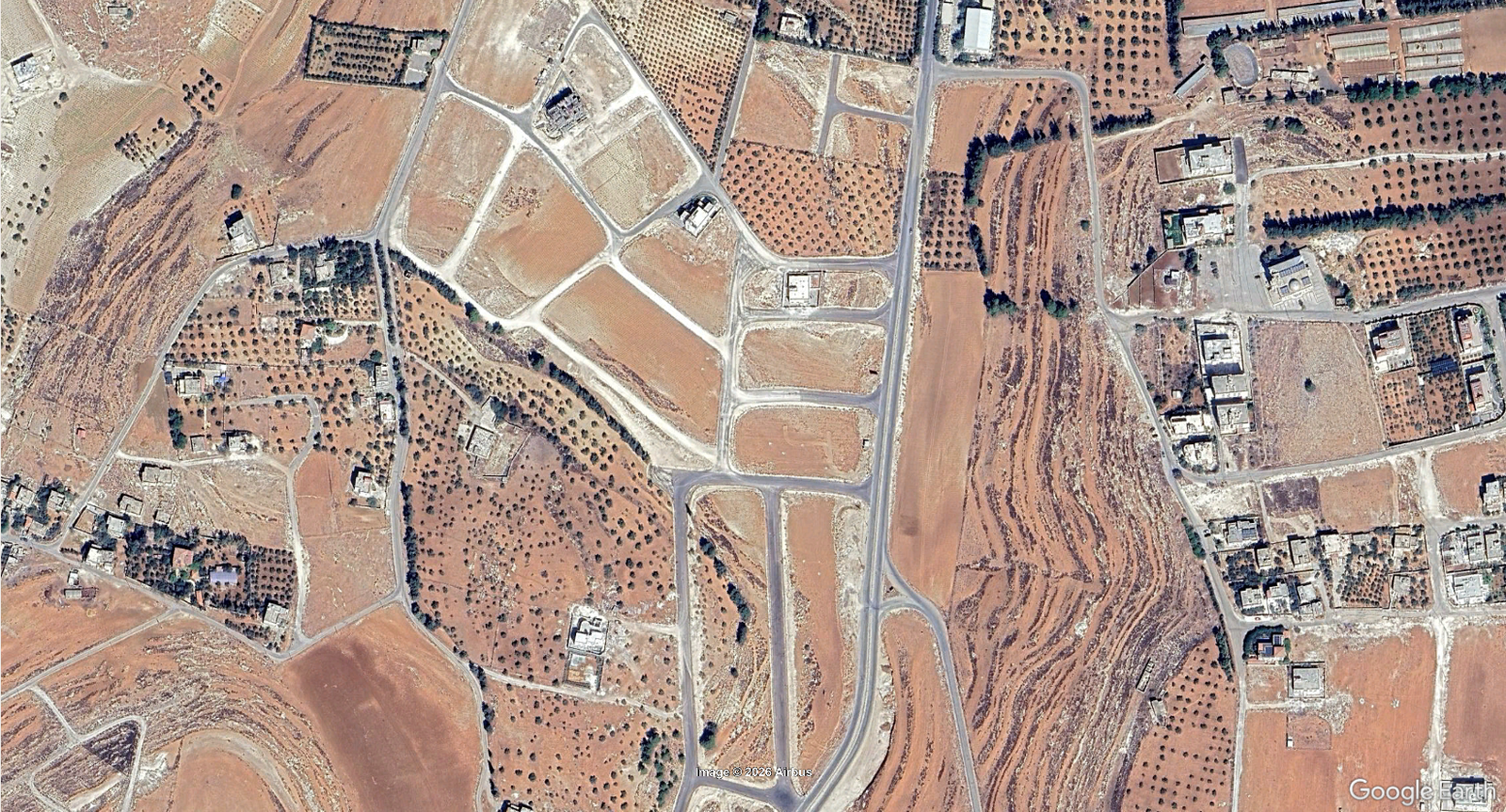 اربع قطع مساحة كل منها 832 متر ناعور بجانب مشروع كوشان العمر 14