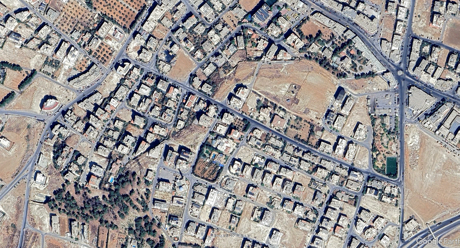 قطعة ارض 1 دونم و119 متر مرج الحمام طريق البحر الميت خلف منتزة مرج الحمام