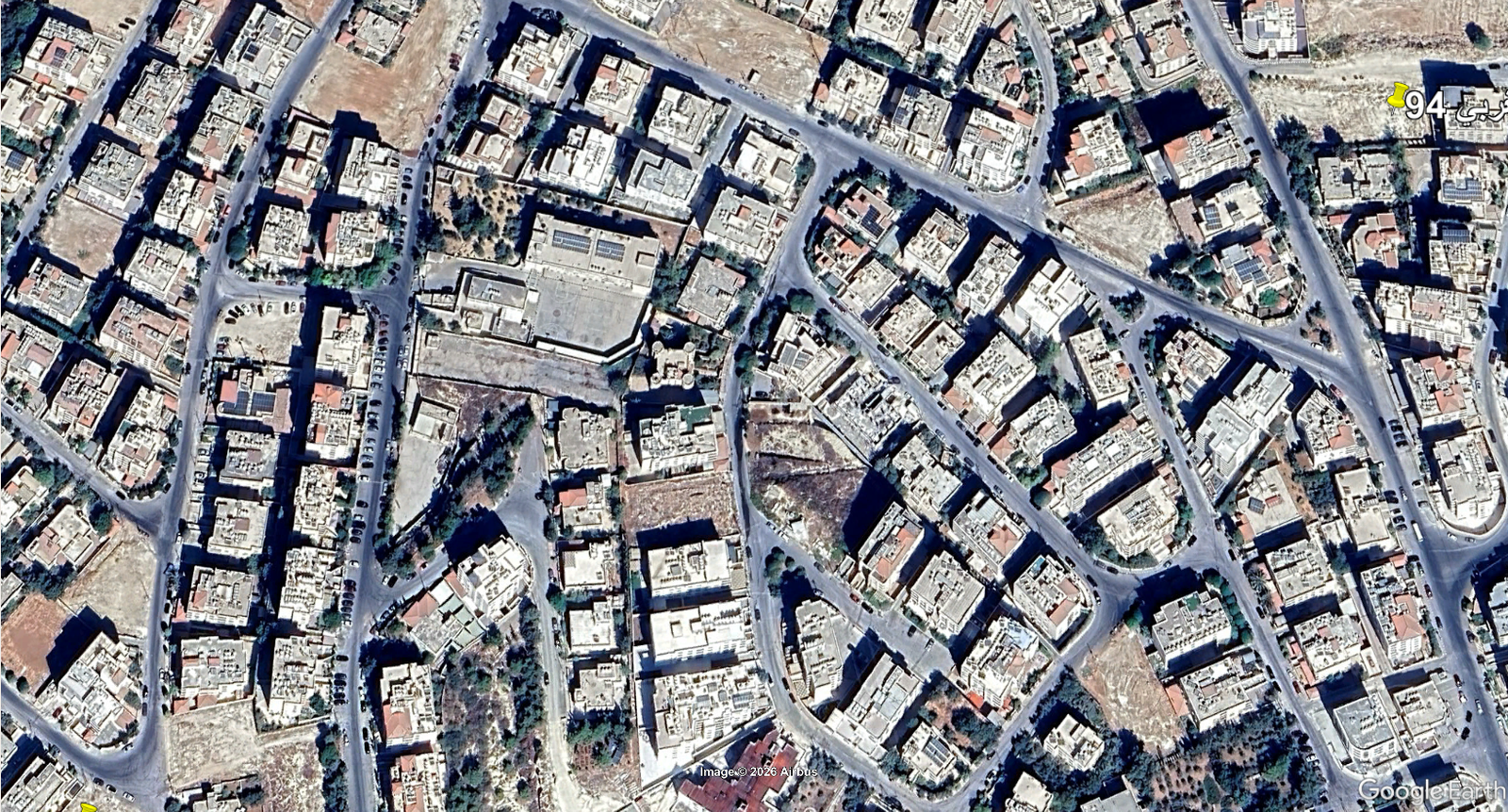 قطعة ارض 1 دونم و 400 متر خربه سكا خلف قريه النخيل