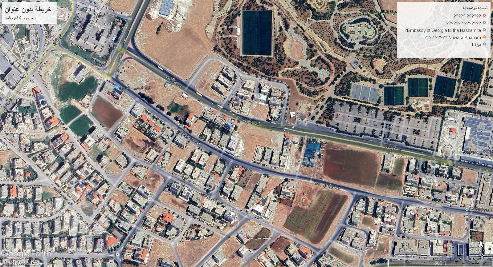 أرض سكنية 785 متر في المقابلين حي ابو الراغب نفس شارع البريد