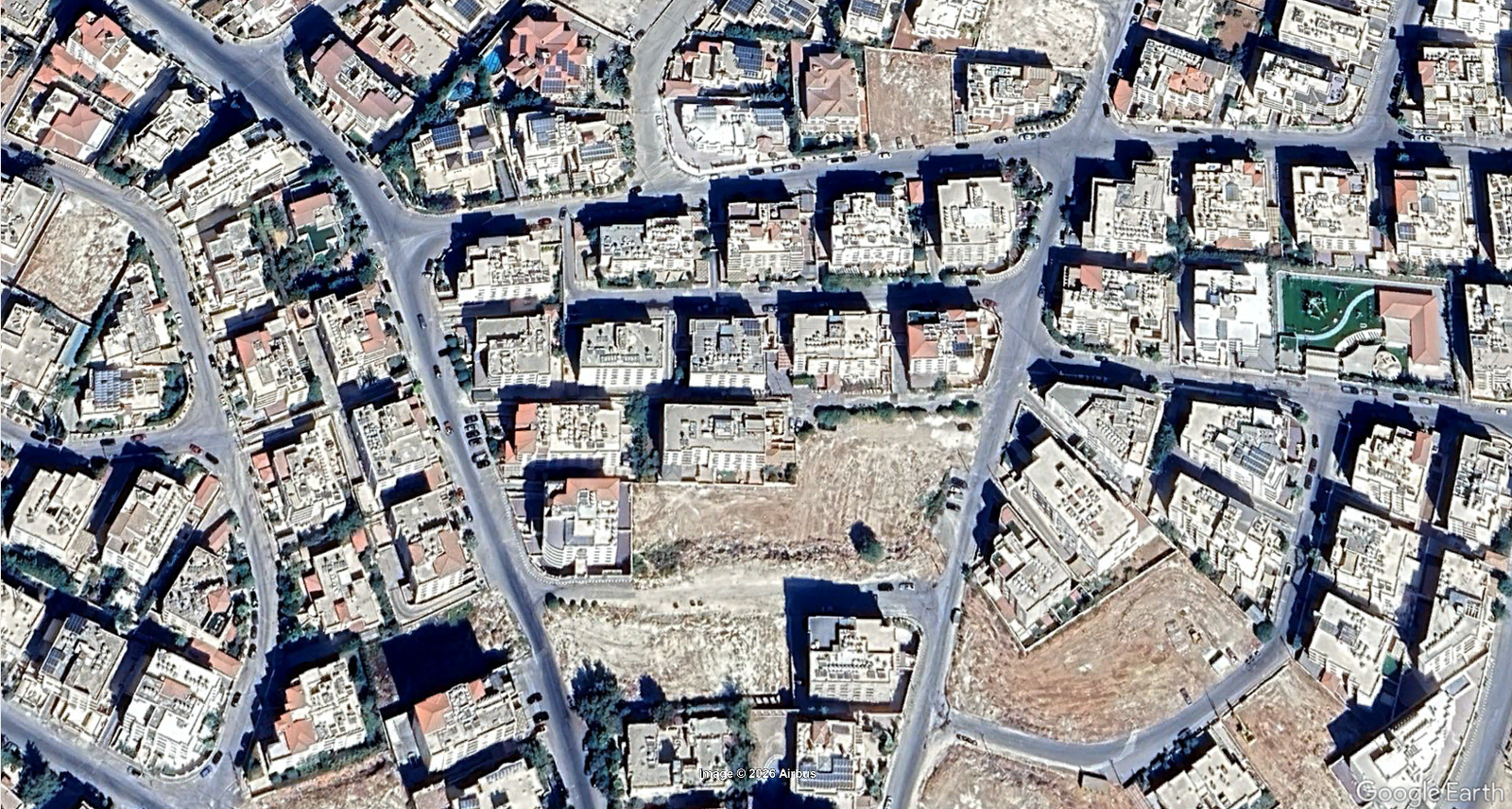 قطعة ارض سكنيه 1 دونم و 13 متر خربه سكا خلف قريه النخيل