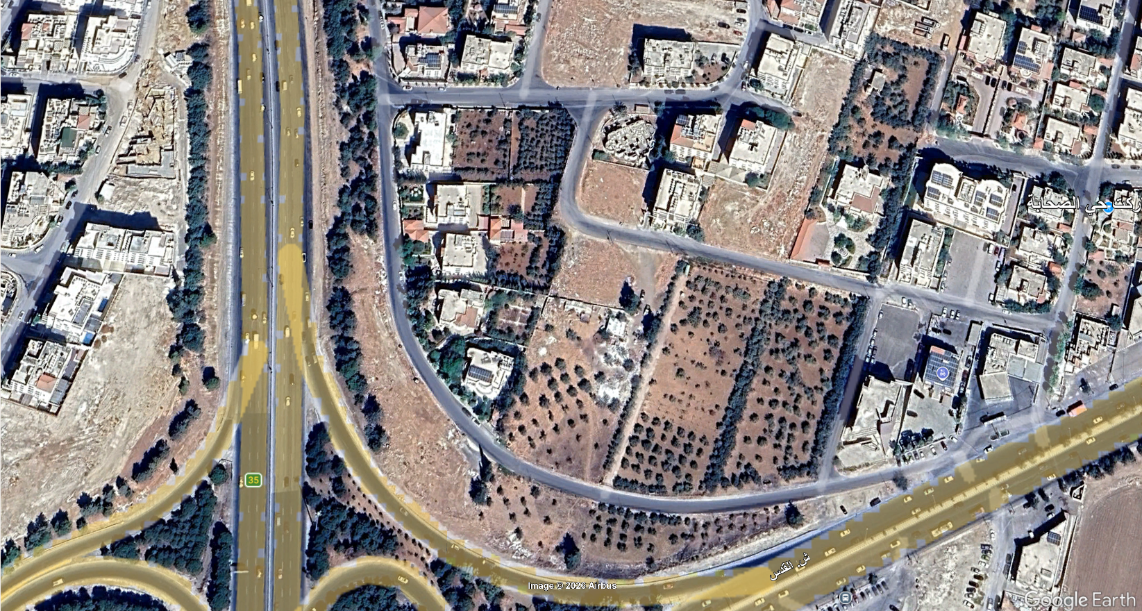 قطعة ارض استثماريه 5 دونم و 194 متر في رجم عميش / حي الصحابة