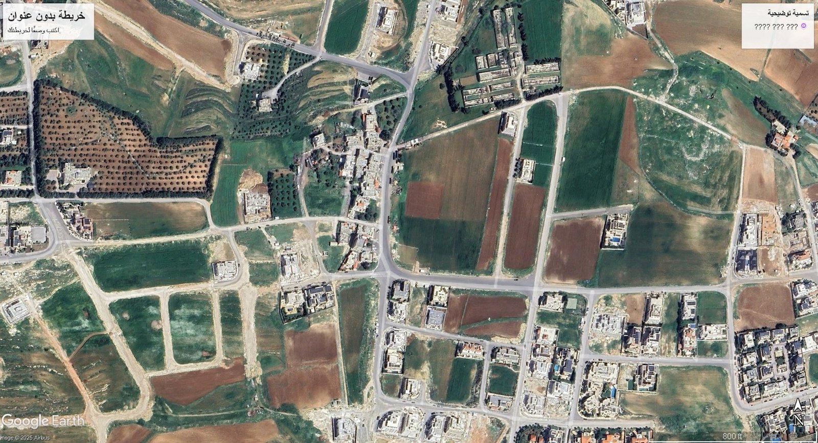 قطعة ارض سكنية 840 متر رجم عميش خلف مطل ابو صليح ثالث نمرة بإتجاة شارع شحادة الطوال