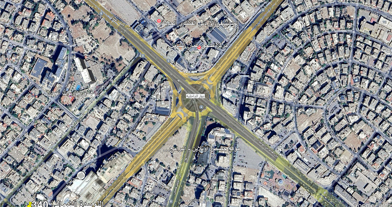 ارض تجاريه 766 متر الشميساني خلف محافظه العاصمة