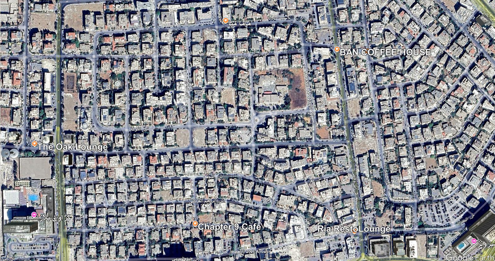 ارض تجارية 977 متر ام اذينة / شارع زهران / خلف مطعم جبري فرع الدوار الخامس / بجانب فندق ريتاج