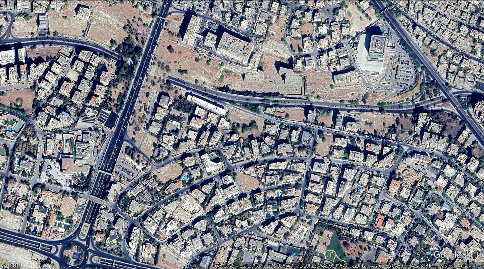 أرض 1 دونم و 6 متر في جبل عمان / بين الدوار الثالث والرابع