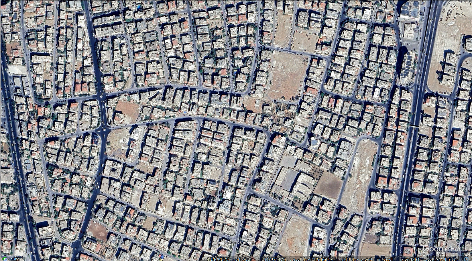 أرض سكنية 850 متر في ام السماق شارع الانيس 2 خلف محطة دانا السابع