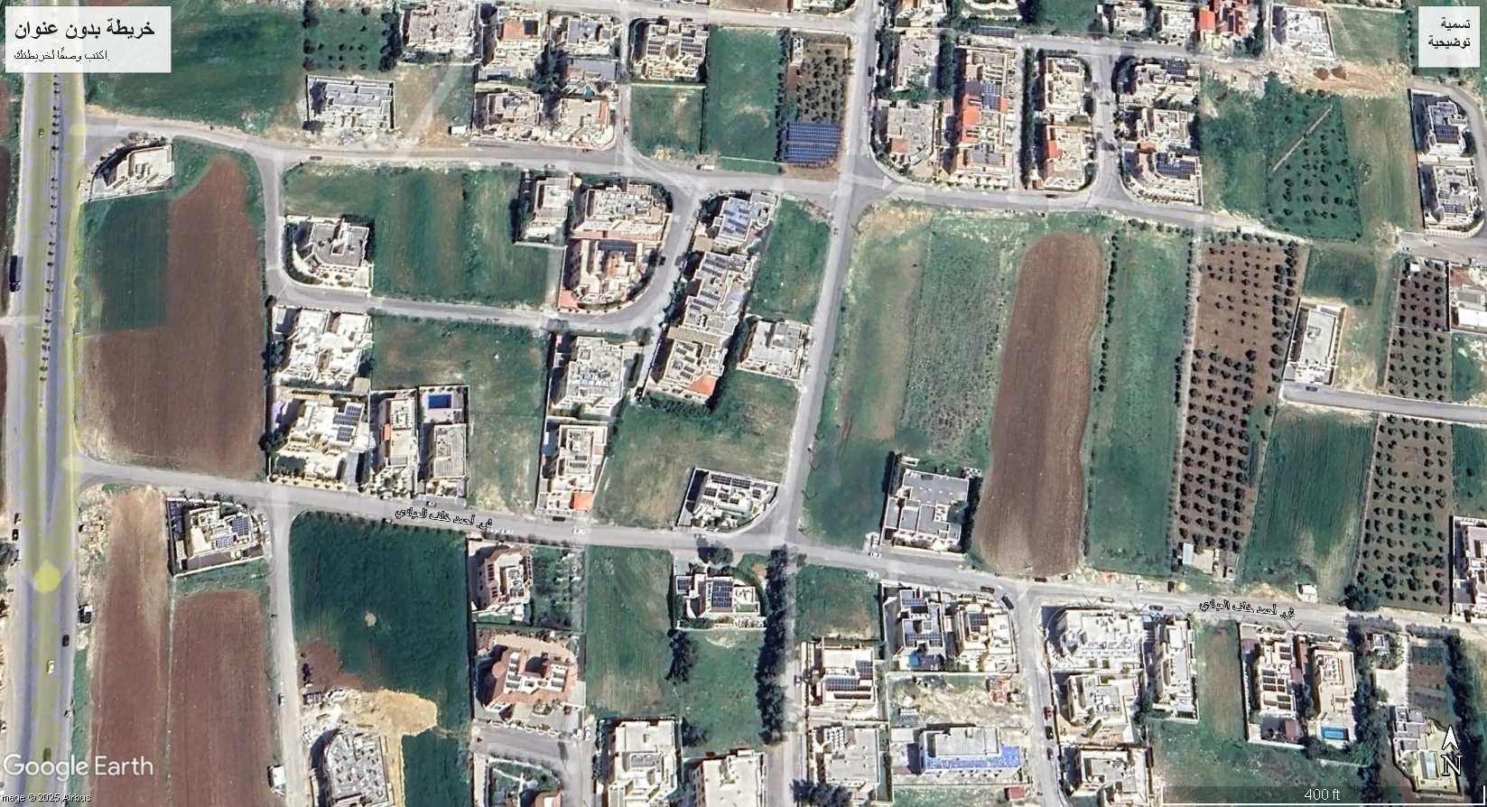 أرض سكنية 744 متر في الظهير نمرة خلف شارع احمد خلف العبادي