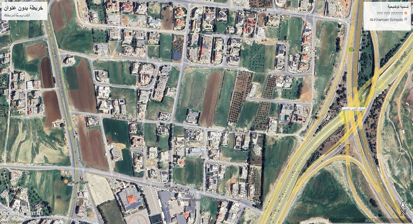 أرض سكنية 2 دونم و 570 متر في الظهير شارع احمد خلف العبادي