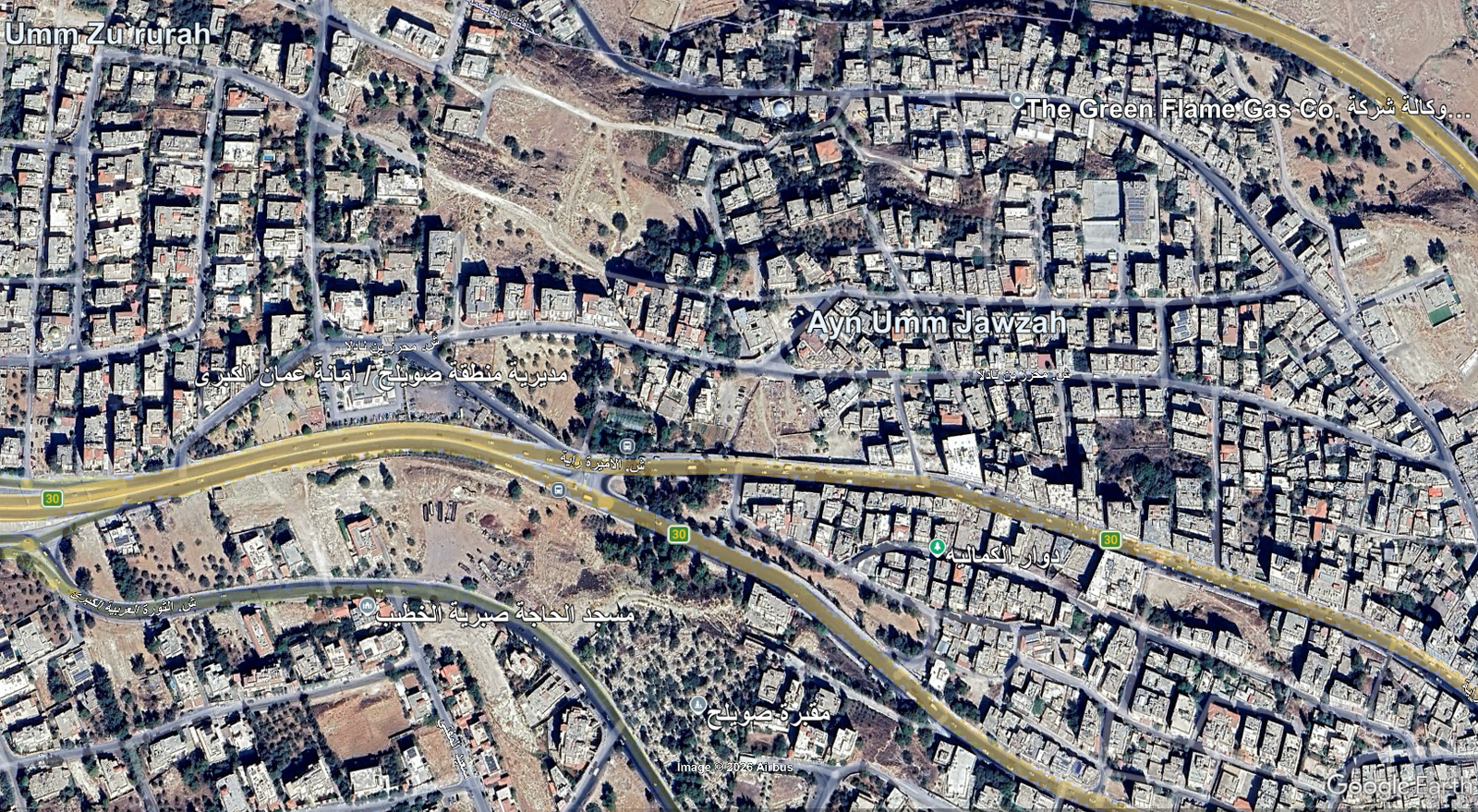قطعة ارض تجاريه 3 دونم صويلح / شارع الاميرة راية / بجانب نبعة صويلح / مقابل مطعم حمادة